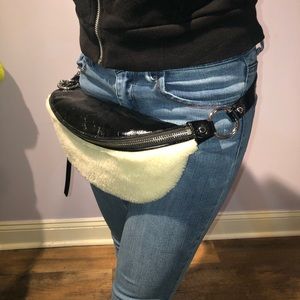 Shearling Waist Bag